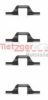 METZGER 109-1263 Accessory Kit, disc brake pads